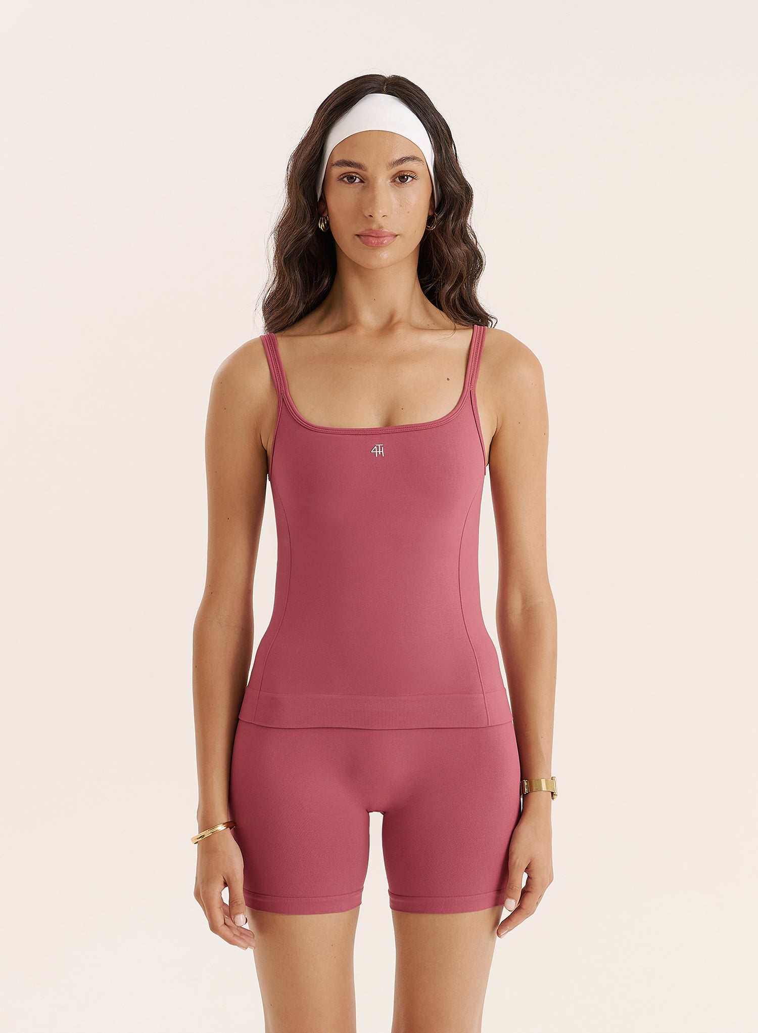 Berry Sculpting Seamless Gym Vest Top